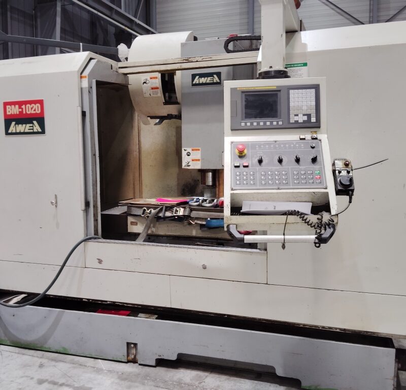 Centre d'usinage vertical, modèle AWEA BM1020