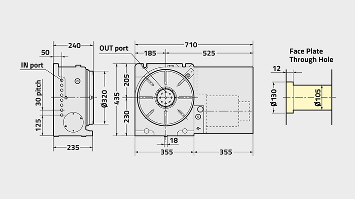 NIKKEN Kit diviseur CNC321 LZA